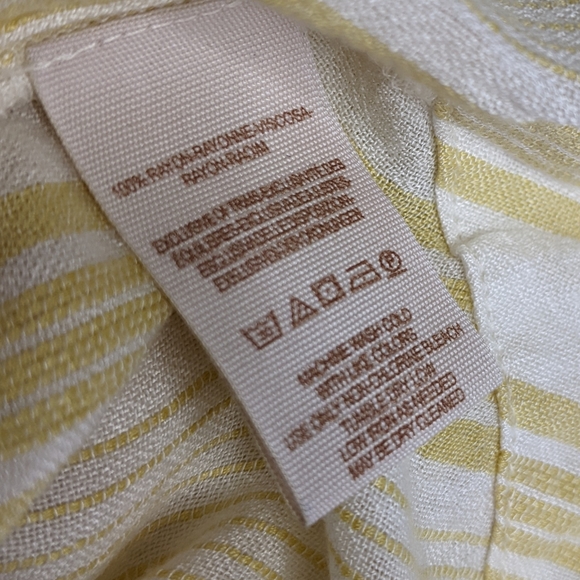 FREE PEOPLE Baby Blues Cinch Sleeve Button Down Sz S - Picture 12 of 12